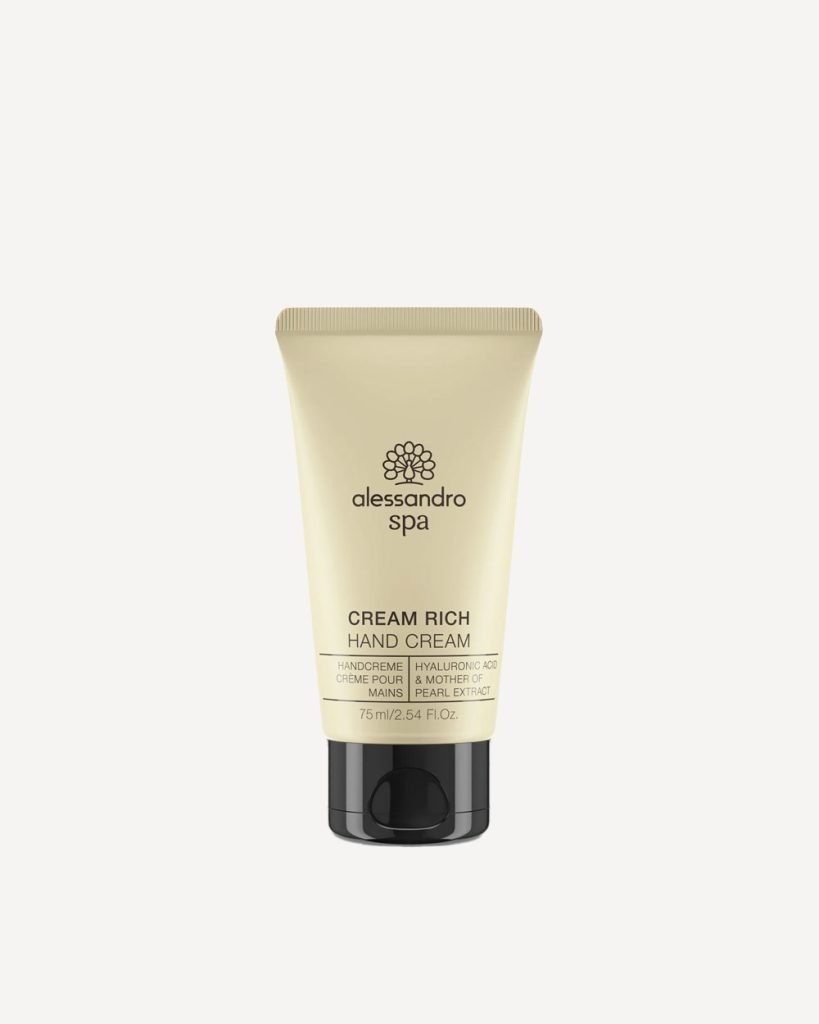 CREAM RICH Intensyviai drėkinamasis rankų kremas su hialurono rūgštimi
