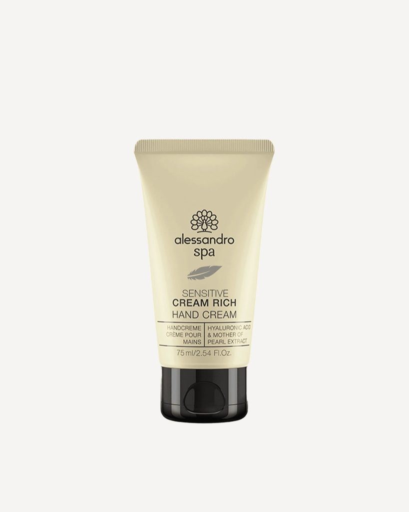 CREAM RICH SENSITIVE Rankų kremas su hialuronu jautriai odai