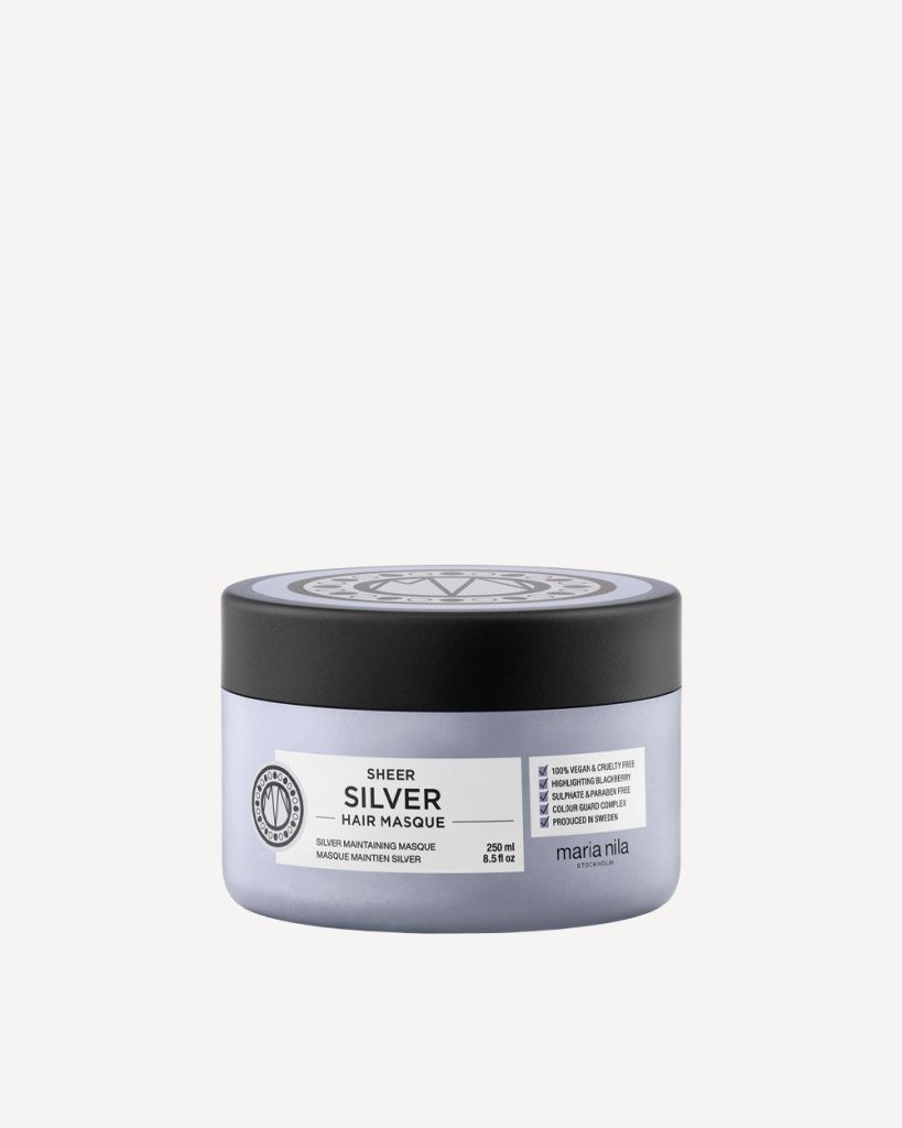 Pilkinanti kaukė – Sheer Silver Masque