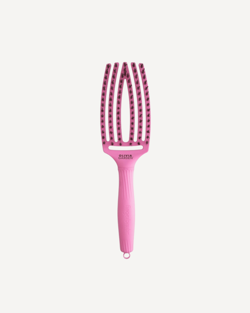 Olivia Garden finger brush bubble pink M