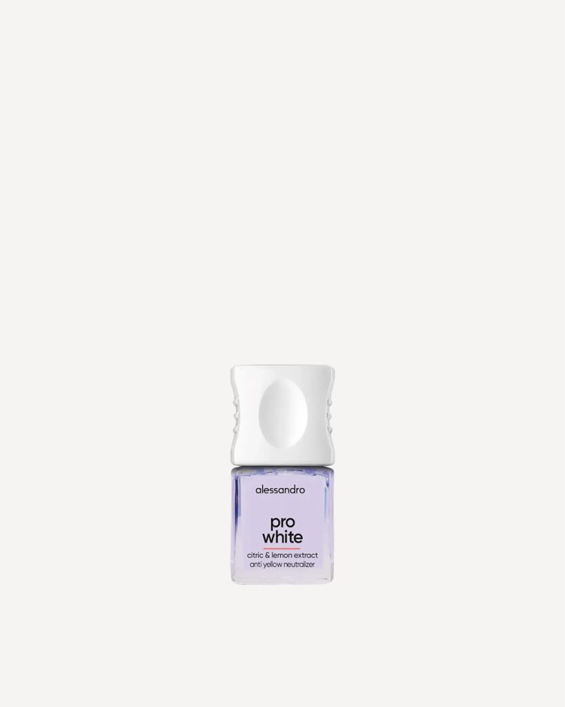 Alessandro Pro White balinamasis nagų lakas