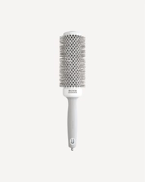 Olivia Garden Expert Blowout Speed White & Grey plaukų džiovinimo šepetys 45 mm